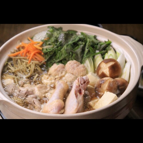 青森シャモロック 地鶏鍋セット (4人前)