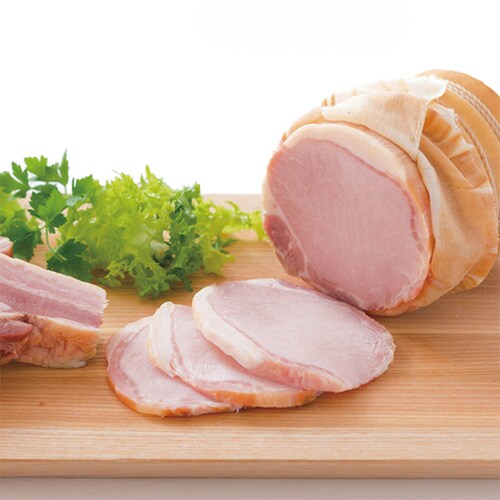 無塩せきベーコン・布巻きロースハムセット