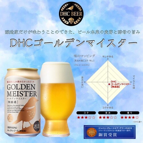 DHCビール ラガー×ホワイト 人気セット(2本)