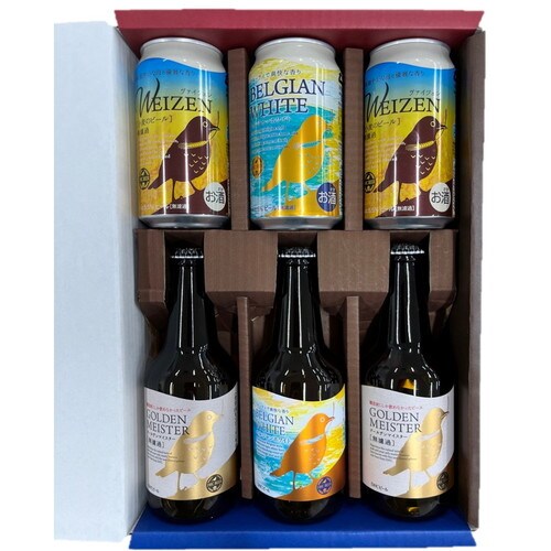 DHCビール ラガー×ホワイト(3缶・3瓶セット)