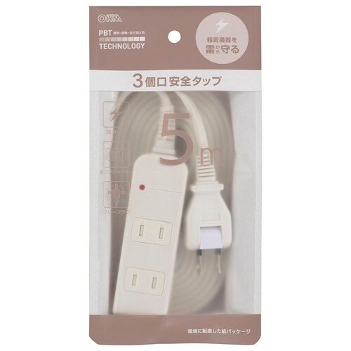 3口5mタップTKSFW22