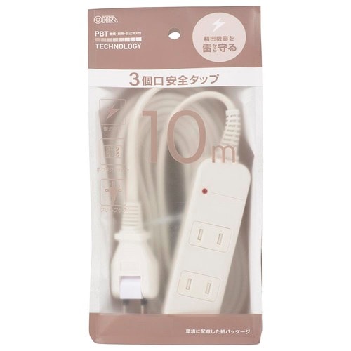 3口10mタップTKSFW22