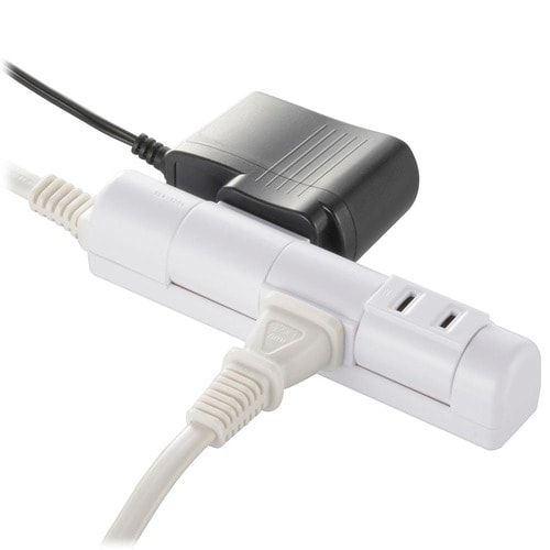 回転スリムタップ3口 W3