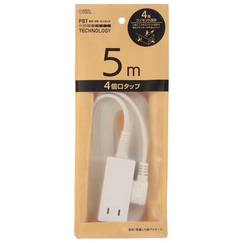 4口5mスリムタップEDLP22