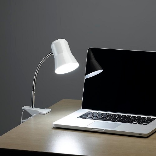 9W昼光色LEDフレキシブルクリップライトホワイト