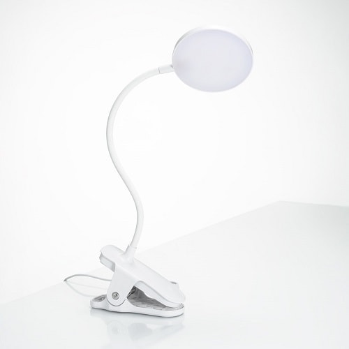 LEDクリップライト調光調色機能付き