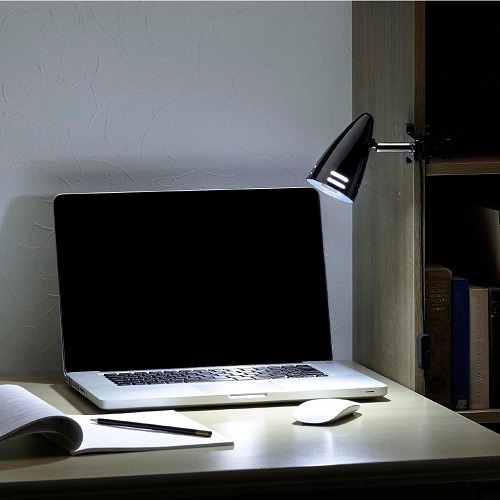 LEDクリップライト ブラック