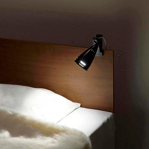 LEDクリップライト ブラック