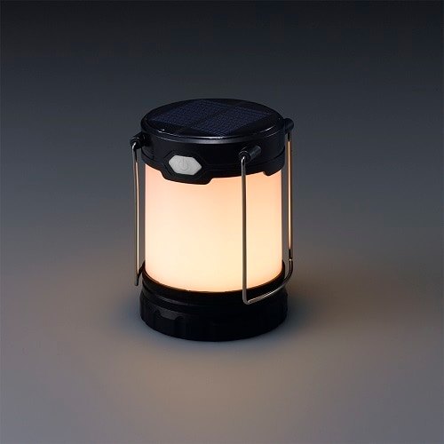 USB充電もできるソーラーランタン