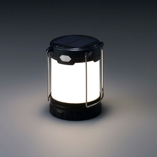 USB充電もできるソーラーランタン