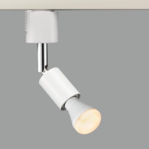 スポットライトショートE17電球なし白