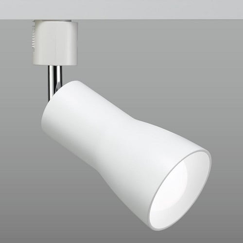 セード付スポットライトE26電球なし白