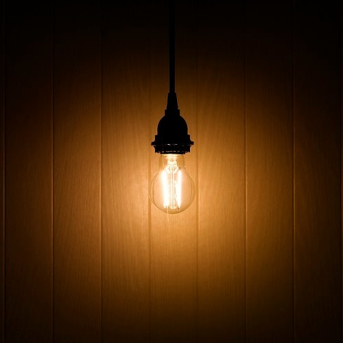 A形LED 40W相当 昼光色 センサー付き