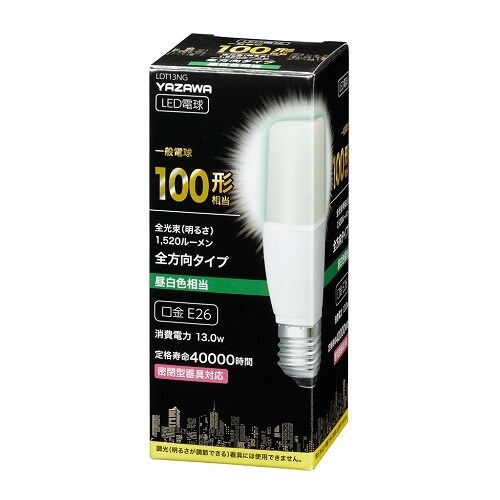 T形LED 100W形 E26 昼白色