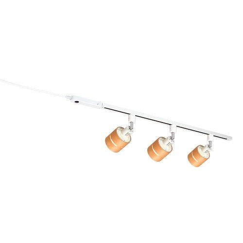 リモコン付ライティングダクトレール1mホワイト