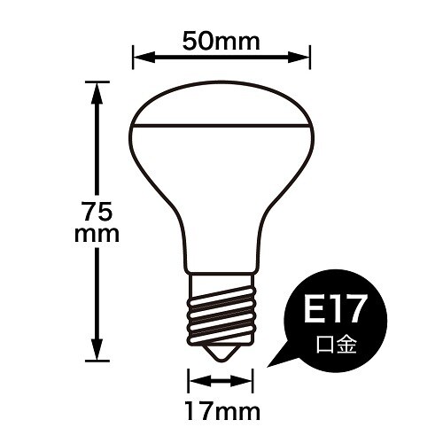 ミニレフ球50W2P