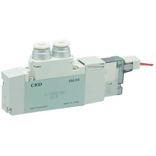 CKD パイロット式5ポート弁 ダイレクト配管