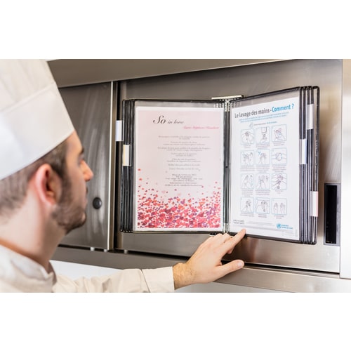 tarifold 掲示用抗菌ファイルスタンド(ステ