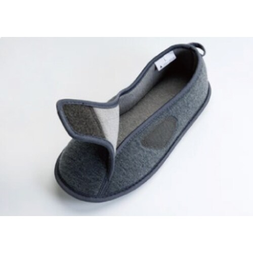 あゆみ 防災ルームシューズ(踏抜き防止材内蔵) グ