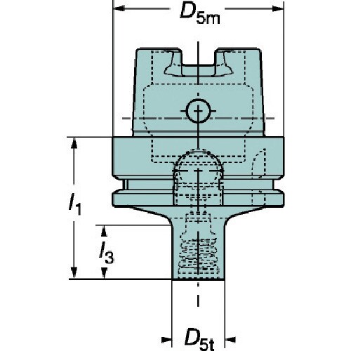 サンドビック コロミルEHソリッドホルダ(540)