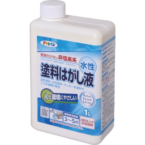 アサヒペン 水性塗料はがし液 1L