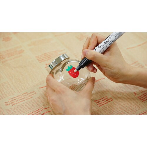 アサヒペン 水性ペイントマーカー カラーレ ブラッ