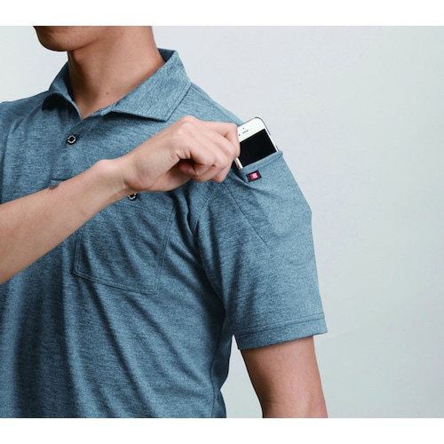 バートル 長袖ポロシャツ665−29−Lホワイト