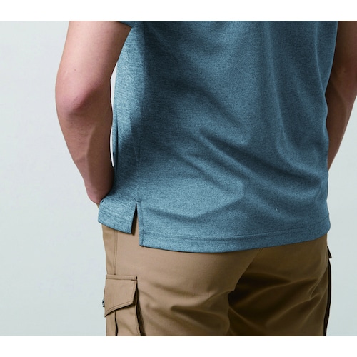 バートル 長袖ポロシャツ665−3−Lネイビー