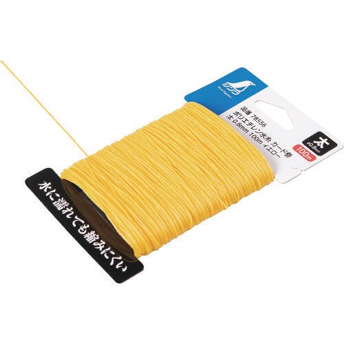 シンワ ポリエチレン水糸 カード巻 太 0.8mm