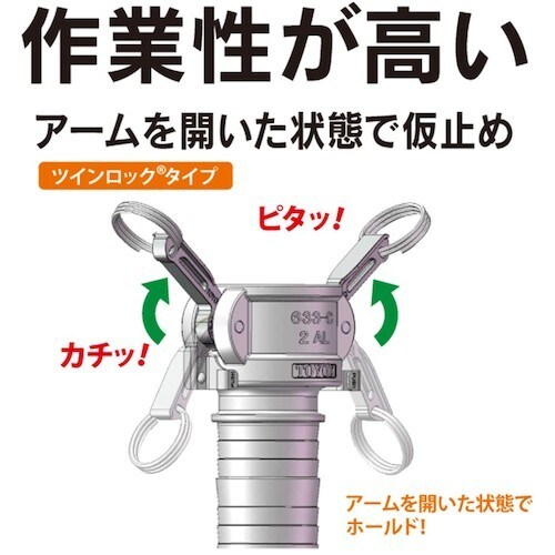 633−CTL−4−AL カムロック