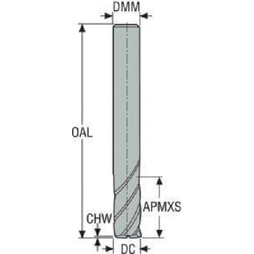 セコ JABRO Solid2 エンドミル