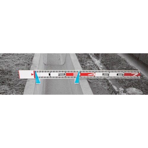 シンワ 標尺クリアカーソル 巾60mm用