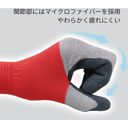 トワロン 天然ゴム背抜き手袋 WOMB−MF2 高