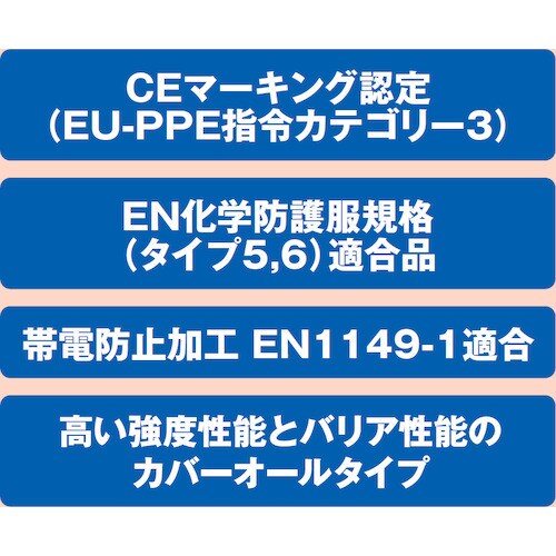 クレシア クリーンガードA40 ツナギ服Mサイズ