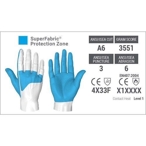 HEX ARMOR 耐切創手袋 スチールレザー3