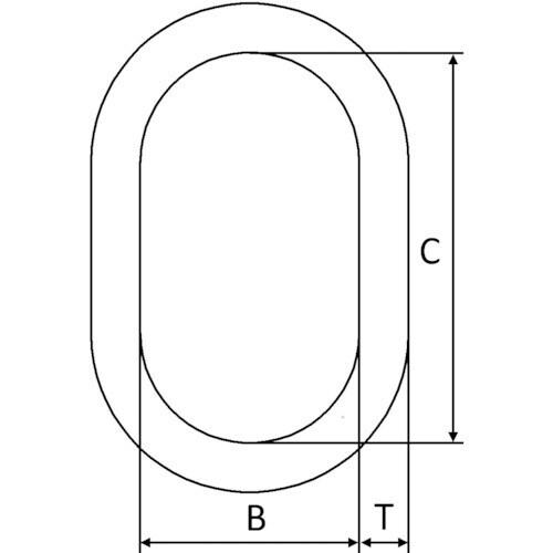 クロスビー マスターリンク 基本使用荷重11.8t