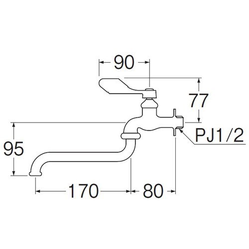 SANEI 節水レバー自在水栓