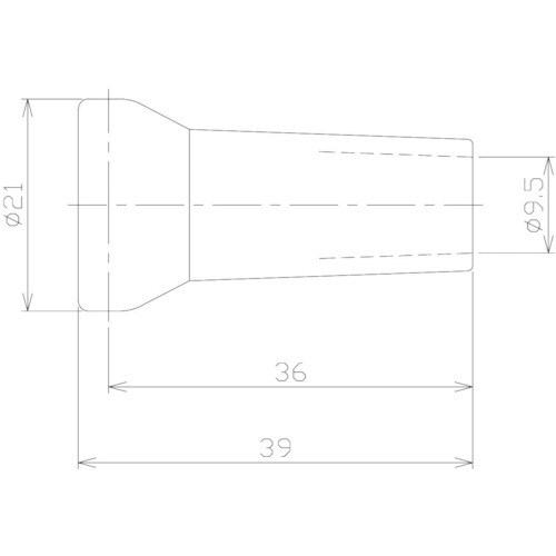 日機 クーラントシステム3/8 ノズル灰色 3/8