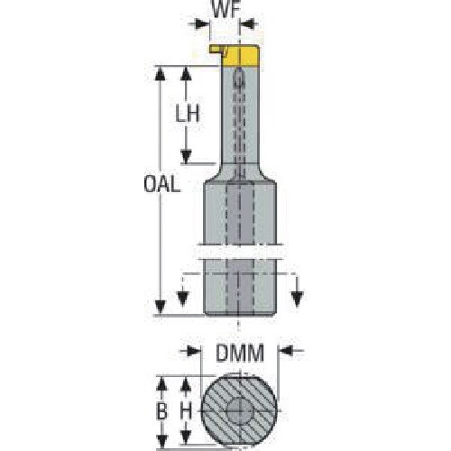 セコ 旋削 溝入れ用ホルダー