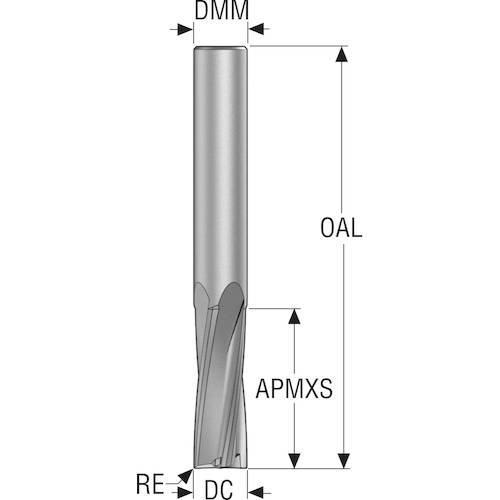 セコ JABROコンポジットエンドミル
