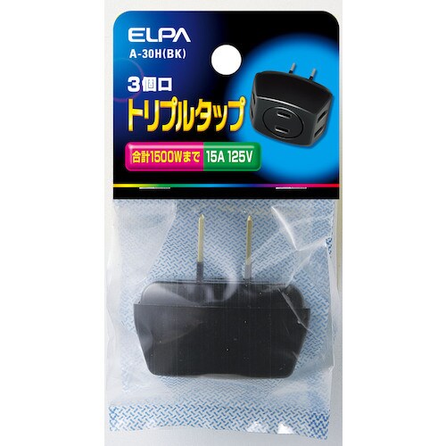 ELPA トリプルタップ  3個口 耐トラッキング
