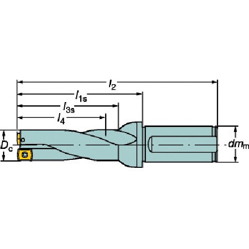 サンドビック 刃先交換式ドリル コロドリル881