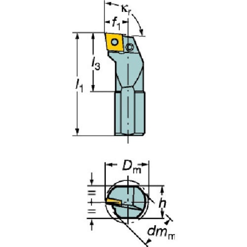 サンドビック ボーリングバー(210)