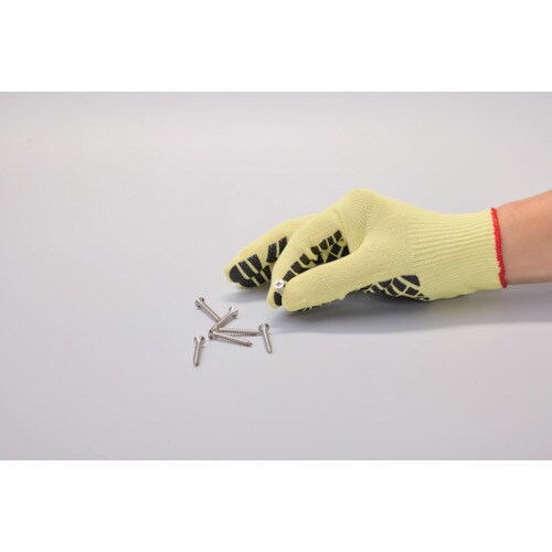 赤尾 ケブラー手袋SD15−TGすべり止め付 S