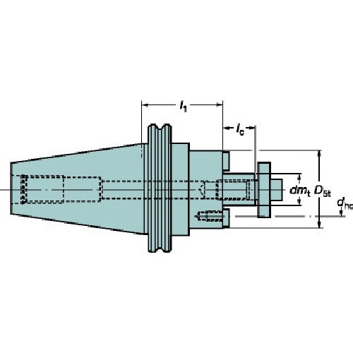 サンドビック フェースミルホルダ(540)