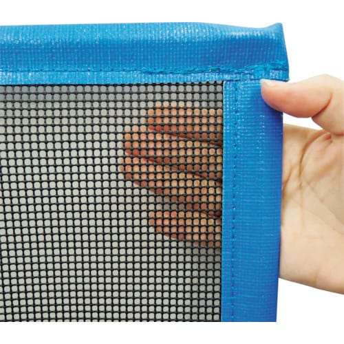 テラモト 自立ゴミネット 折りたたみ式 黒600X