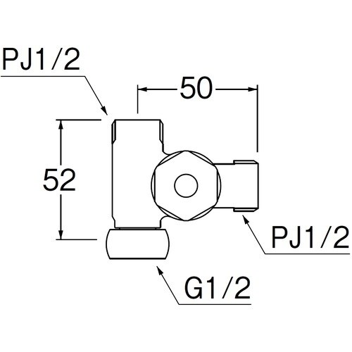 SANEI D式分岐バルブ