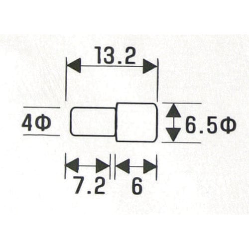 WAKI 差込ダボ 4X7 IF−069 4594
