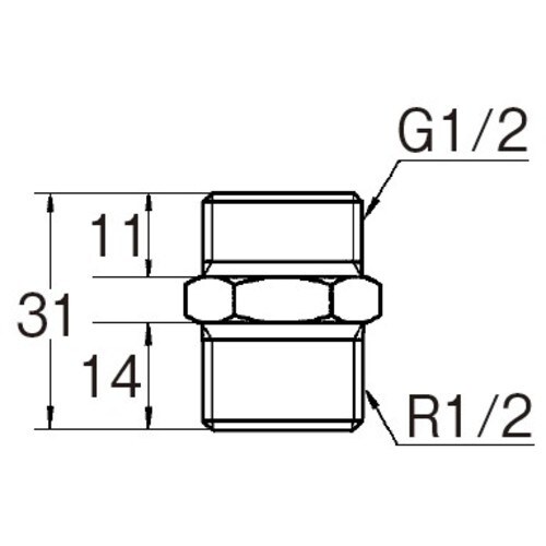 SANEI 巻ベンリーカンオスアダ(T13用)