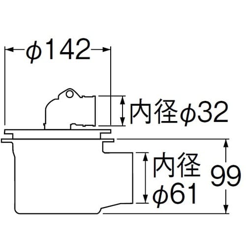 SANEI 洗濯機排水トラップ